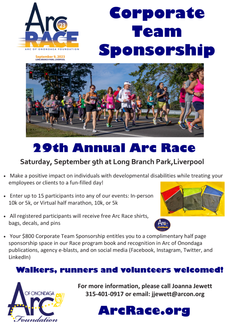 RACE Info Arc Of Onondaga